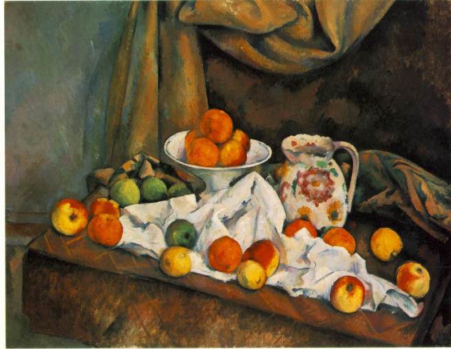 Compotier (Pitcher and Fruit)- Paul Cezanne